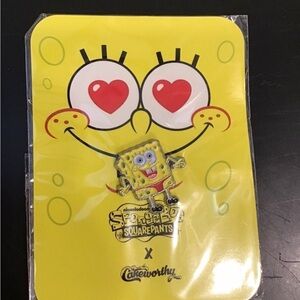 Retired SpongeBob SquarePants pin with cake worthy